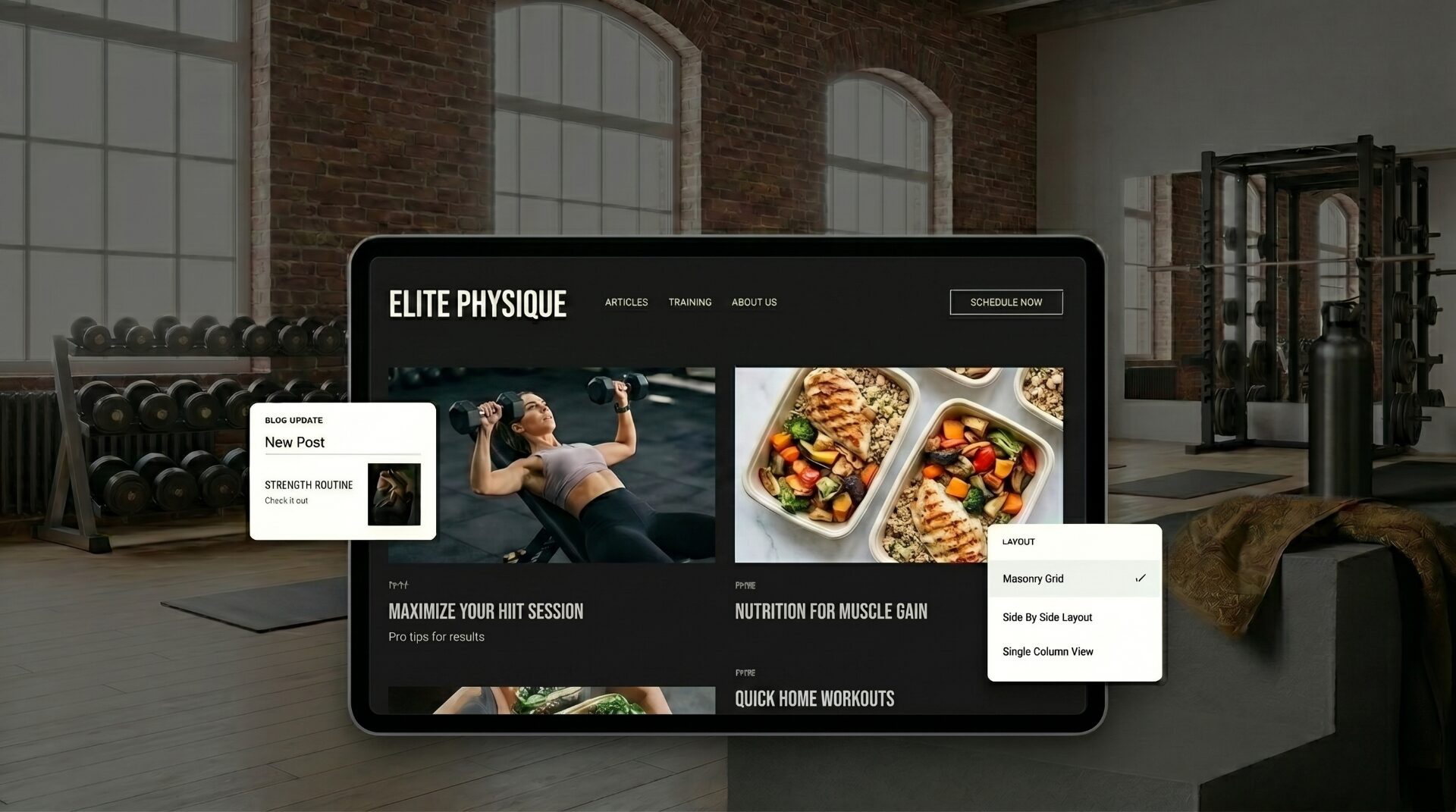 An editorial home for your ideas — modern responsive website design by Chocolate Umbrella Berlin